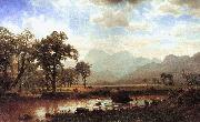 Albert Bierstadt Haying, Conway Meadows China oil painting reproduction